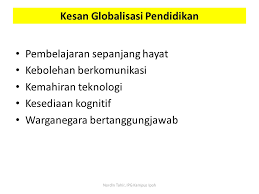 Pendidikan sepanjang hayat (psh) merupakan saluran pembelajaran sepanjang hidup utama bagi seseorang individu, sehaluan dengan sistem pendidikan negara dari peringkat prasekolah, sekolah rendah, sekolah menengah, prauniversiti dan. Bab 1 Isu Dan Cabaran Pendidikan Semasa Ppt Download