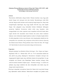 Parti komunis malaya average rating: Doc Jelaskan Perang Dalaman Antara China Dari Tahun 1927 1937 Isa Ma Academia Edu