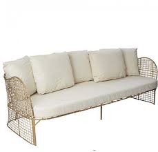 Es ist in der regel günstiger als einzelteile und passt optisch perfekt zueinander. Rattan Sofa 3 Sitzer Design Rattan Couch My Lovely Home
