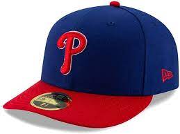 Men S New Era Royal Red Philadelphia Phillies Authentic Collection Alternate On Field Low Profile 59fifty Fitted Hat Fitted Hats New Era Royal Red