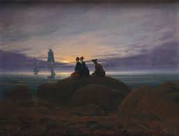 Moonrise Over The Sea Caspar David Friedrich Google Arts Culture Caspar David Friedrich Caspar David Friedrich Paintings Google Art Project