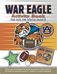 Auburn Tigers Activity Book Book Activities Auburn Tigers Auburn