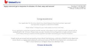 Apply for a credit card today to build your credit with competitive perks and interest rates. Beautiful Approval By Union Bank Myfico Forums 5256908