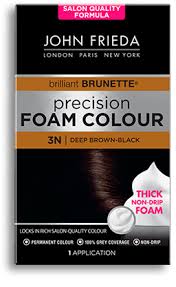 Hello, frnds is video me step by step sikhaya he ki black & brown colour effects kaise banate he. Precision Foam Colour 3n Brilliant Brunette Deep Brown Black John Frieda