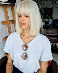 46 most eye catching bob haircuts with bangs for a fresh makeover blonde hair with bangs straight blonde hair edgy blonde hair