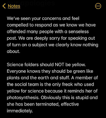 Breaking our silence. 💚