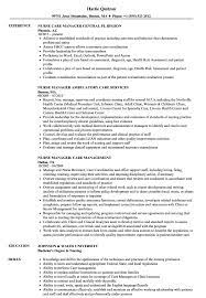 Care Manager Nurse Resume Samples Velvet Jobs