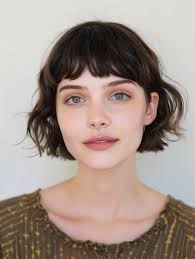 Trending Now: Short Hair with Curtain Bangs