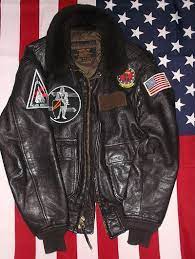Us Military Aviation Flight Equipment Leather Jacket Style Leather Jacket Men Flying Jacket