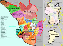 It has a total landmass of 1,194.52 square kilometres separated by selangor river into two division, tanjung karang and kuala selangor. Selangor State Legislative Assembly Wikipedia