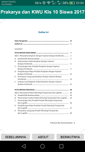 Prakarya kelas 9 semester 2 draft. Prakarya Dan Kewirausahaan Kelas 10 Siswa 2017 Fur Android Apk Herunterladen
