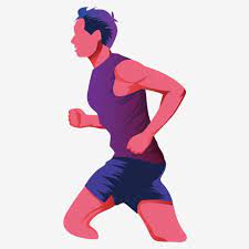 Grey Creative Running Men S Elements Gray Creative Running Man Png And Vector With Transparent Background For Free Download Running Workouts Running Man Popular Workouts
