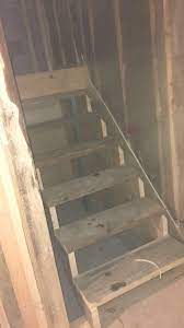 This post on installing a staircase handrail in my basement is brought to you by the home depot. My First Ever Stair Build Started My Apprenticeship A Few Months Ago And Its Just A Temporary Construction Stairs While We Renovate This Basement But Nonetheless Still Proud Carpentry
