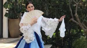 She will represent the country at the miss world competition to be held. In Photos Laura Lehmann S Dances Of The World Costume At Miss World 2017