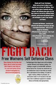 Self defense class being offered by Muskogee Police Dept.