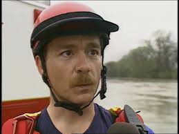 March 12, 1997, News Clip: Fire Station No.15 , Technical Rescue Team  Swiftwater Training , News Script , Believe it or not, there's a small dam  under that water., To demonstrate swift water rescue ...