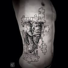 I say it because when you put together a puzzle no matter it be 50 1000 2000 3000 pieces most people start with a border. 15 Brilliant Puzzle Tattoos Tattoodo