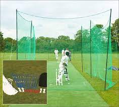 The Portanet Cricket Net System Is For Lawn Use To Provide Easy To Use Net And Pole Cricket Nets Which Are Lig Batting Cage Backyard Batting Cages Cricket Nets