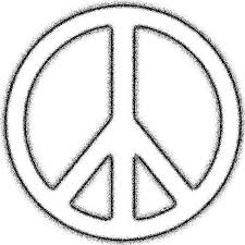 Black And White Peace Sign Peace Sign Clip Art Peace Treaty Clipart Kid Clip Art Peace Sign Free Clip Art