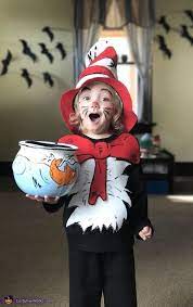 Cat And The Hat Halloween Costume Contest At Costume Works Com Halloween Costume Contest Dr Seuss Costumes Cat In The Hat Diy
