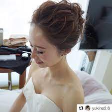 repost yukino2 6 エレガントにかっこよく ニュアンスな動きのオールバックがとてもお似合いでした ウェディング ヘアスタイル ウエディング ヘアスタイル アップ 結婚式 髪型
