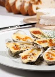 Huitres De Normandie Au Camembert Recettes De Cuisine Recette Normande Recette Huitre