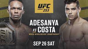 At the very least he was able to touch izzy a bit here and there and get in on his hips a couple times, which is a lot more than most of the middleweight division can claim. Ufc 253 Adesanya Vs Costa Keys To Victory Overtime Heroics