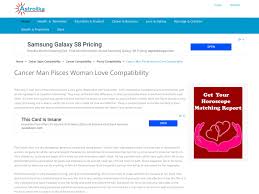 If you want to guarantee happiness with a cancer. Cancer Man Pisces Woman Love Compatibility Attraction Uplabs