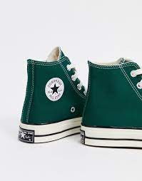 For a conditional statement p → q, the converse statement is q → p. Converse Chuck 70 Knochelhohe Sneaker In Tannengrun Asos