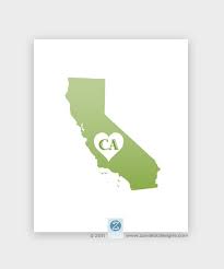 Custom California Personalized State Print State Love State Etsy California Dreaming California Love Going To California