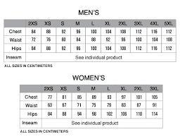 Custom Cycling Clothing Size Chart Custom Team Kits