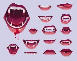 How to draw anime mouths with fangs. Pin On Eexpresiones