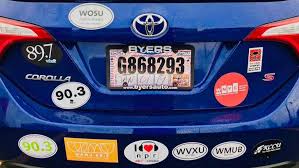 What type of adhesive is used? A Quest For Public Radio Bumper Stickers My Corolla Is Less A Car Now Than A Mobile Museum Current
