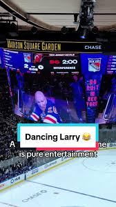 Dancing Larry: New York Rangers Game Entertainment