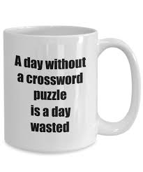 Crossword Coffee Mug Funny Crossword Mug Crossword Puzzle Etsy Mugs Tea Cup Gifts Gift For Lover