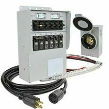 30 amp outdoor power cord has two ends with one plugging into the generator's outlet and another into the inlet box. Industrial 30 A Rated Amperage Transfer Switches For Sale Ebay