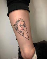 The Best Tattoos With Joaquin Phoenix S Joker Inkppl Joker Tattoo Design Joker Tattoo Tattoos