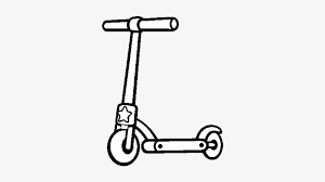 This scooter colouring page really captures the excitement. Children S Scooter Coloring Page Scooter Coloring Transparent Png 600x470 Free Download On Nicepng