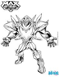 Another Enemy Of Max Steel That Is Thirsty For Power Color Miles Dredd Max Steel And The Other Superhero Characters Max Steel Coloring Pages Character Design