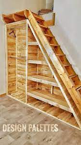 Enhance Your Home Look With Recycled Wood Pallets Pallet Ideas This Is Not Always Essential That You Just Em Tiny House Design Tiny House Stairs House Stairs
