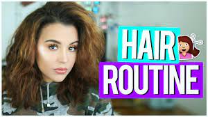 To create nice volume with soft waves, i rough dry my hair with the regular blow dryer to about 90% dry, then i put the john freida styler on the middle setting (high heat & high air) and brush it through all over to smooth my hair. Hair Routine How I Style My Thick Frizzy Hair Youtube