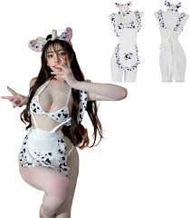 Amazon.co.jp: jwyndsq(おと) 牛 コスプレ 大きいサイズ ビキニ セクシー 牛柄 ランジェリー エッチ 可愛い 女装 仮装  カチューシャ コスチューム ハロウィン クリスマス XJ : ホビー
