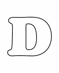 Para pintar e desenhar e para entreter e incentivar as crianças a fazer atividades infantis como colorir desenhos de personagens letras do alfabeto letra d, desenhos bíblicos para colorir, discovery kids para pintar, filmes infantis. Moldes Da Letra D Para Imprimir