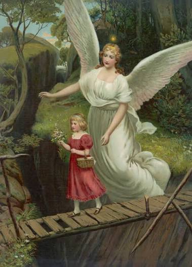 Guardian Angel – designer canvas print – Photowall