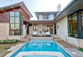 Maybe you would like to learn more about one of these? Elegant Suburban House With Exposed Interior Wood Beams Modern Suburban House Suburban House Contemporary House