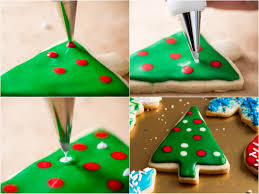 When working with royal icing, keep it covered with a damp paper towel when cookie totes—keep things simple and fill a bright red paper sack with cookies, fold down the top and secure. A Royal Icing Tutorial Decorate Christmas Cookies Like A Boss Serious Eats