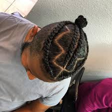 A man braid, which is very similar to a man bun, starts out as a french braid (or two) and ends in a bun. 60 Brilliant Braided Buns For Men Double The Style 2021