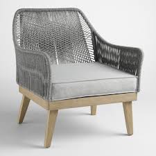 Gray Rapallo Outdoor Occasional Chair Used Outdoor Furniture Outdoor Chairs Occasional Chairs