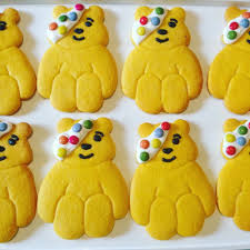 Pudsey Bear Biscuits Pudsey Cookie Decorating Biscuits