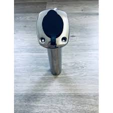 Flush mount rod holder install video. Flush Mount Rod Holder Stainless Steel